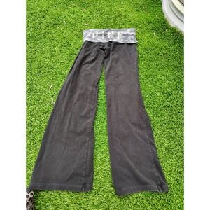 Pink Camo Black and Gray Leggings